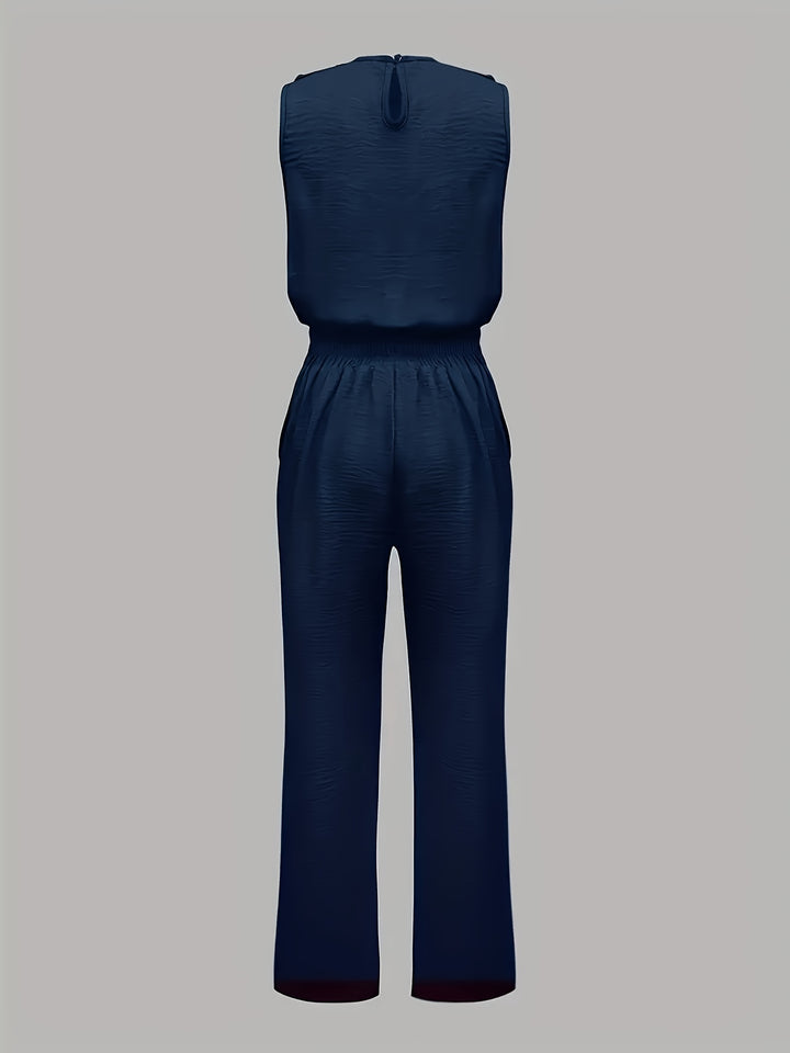 Rosanne | Refined Sleeveless Two-Piece Set