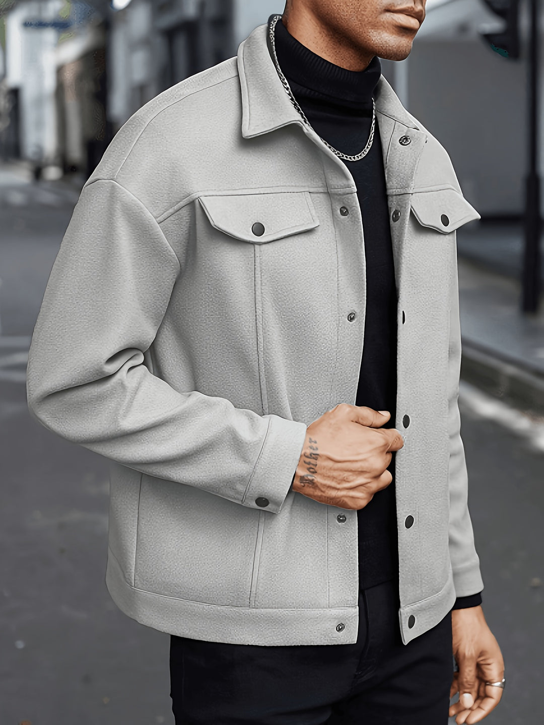 Lincoln | Classic Button-Up Jacket