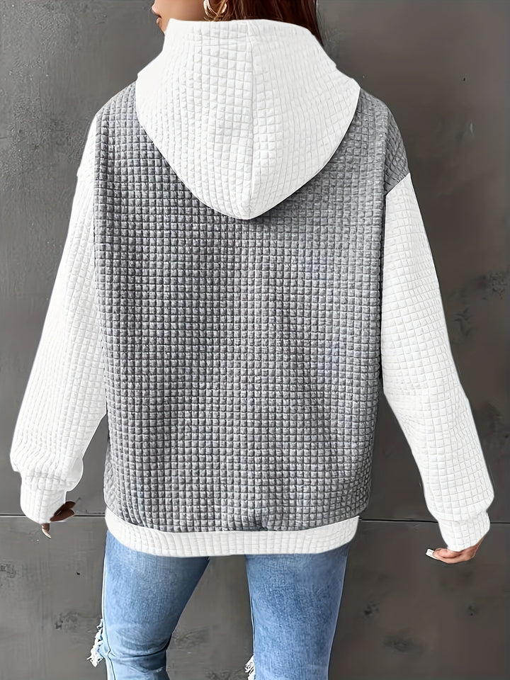 Susannah | Cozy Color-Block Hoodie