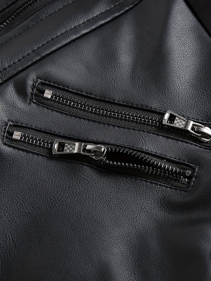 Dorian | Hooded Moto Jacket