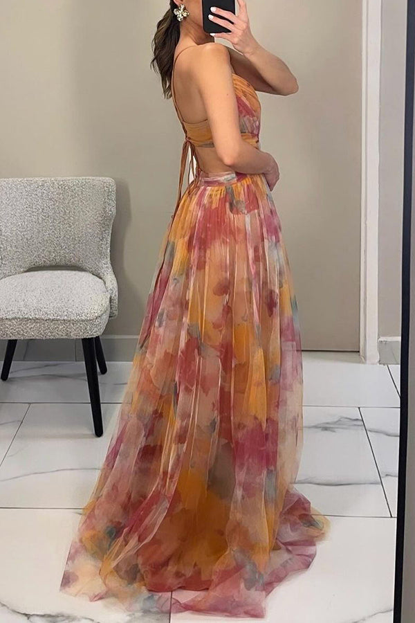 Giselle | Elegant Flowing Maxi Dress