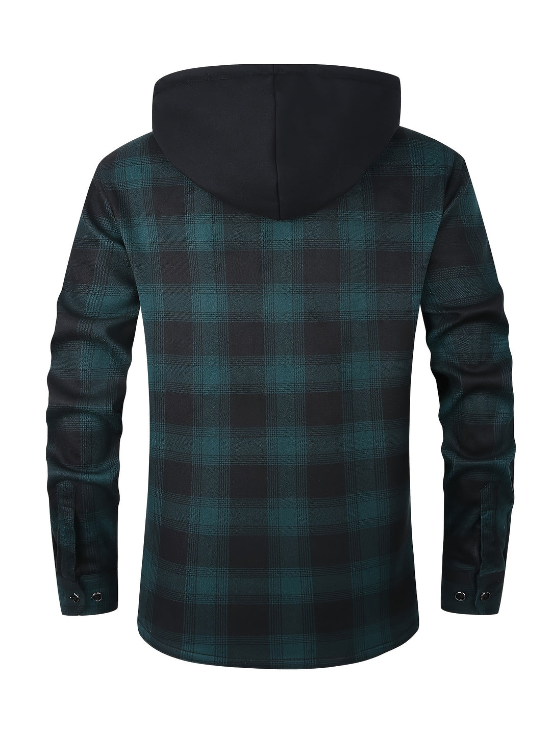 Clayton | Hooded Plaid Overshirt