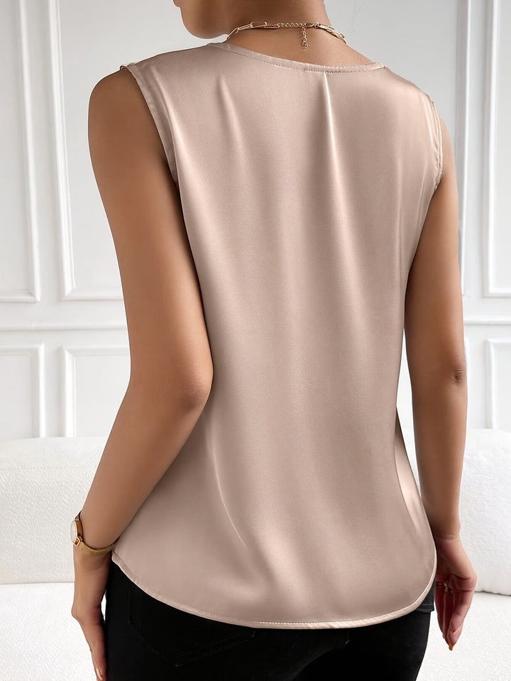Sloane | Sleeveless V-Neck Top
