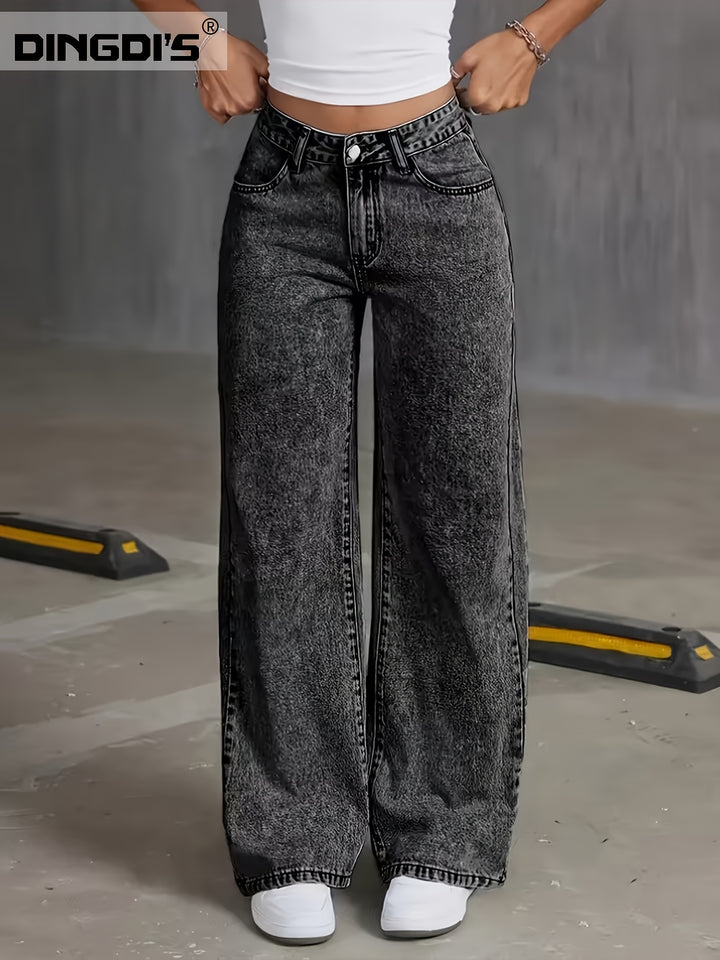 Willow | High-Waisted Wide-Leg Jeans