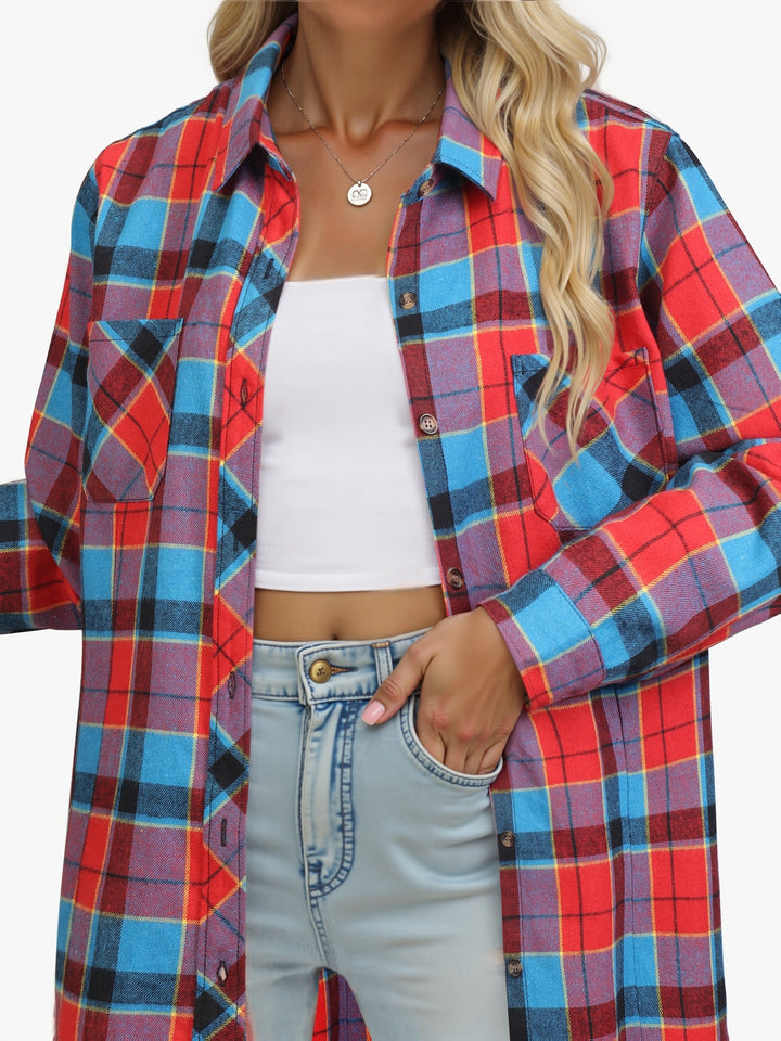Autumn | Relaxed Checked Button-Up Shirt