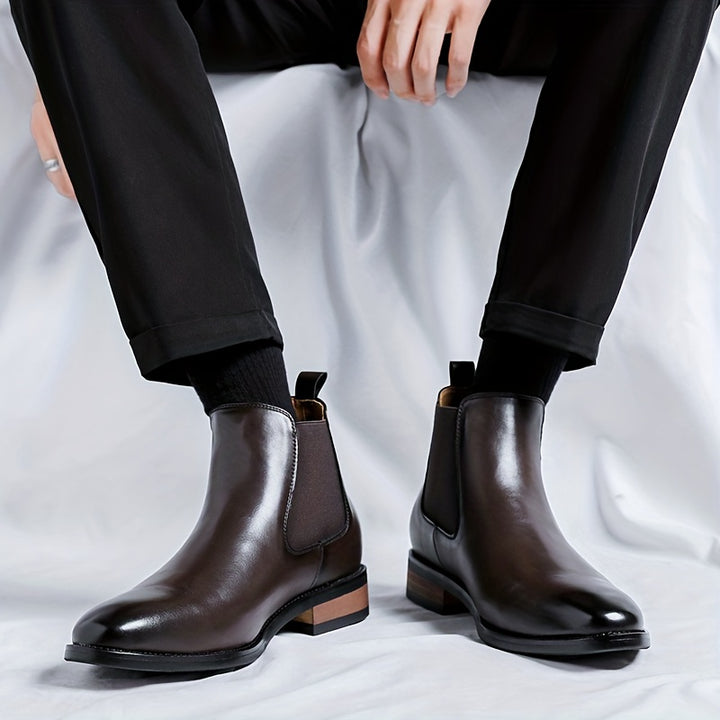 Camden | Refined Pointed-Toe Chelsea Boots