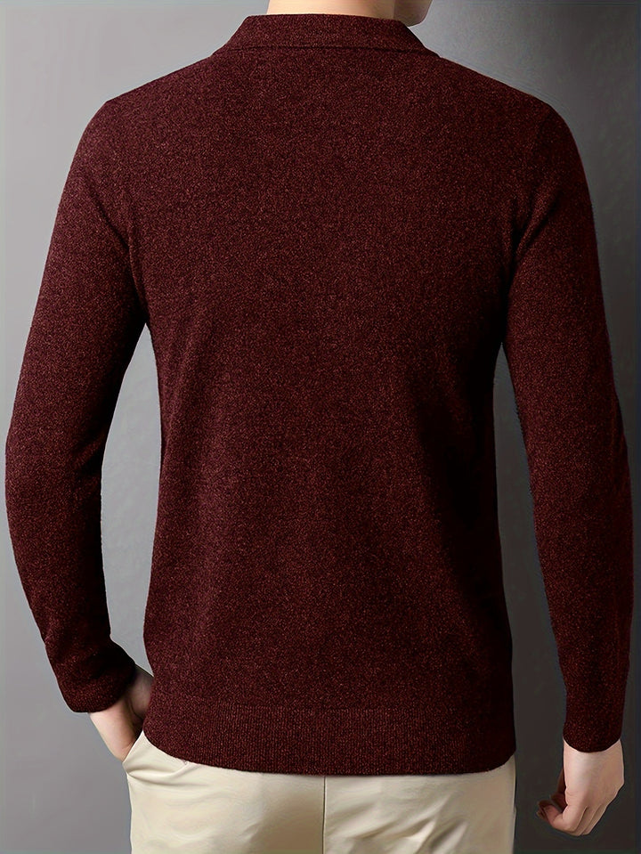 Alistair | Buttoned Collar Polo Shirt