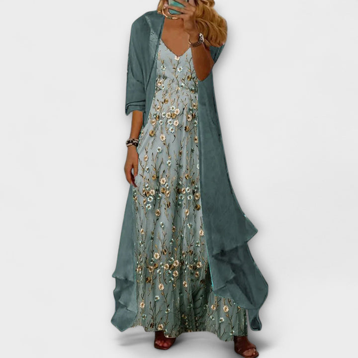Diana | Elegant Maxi Dress Set