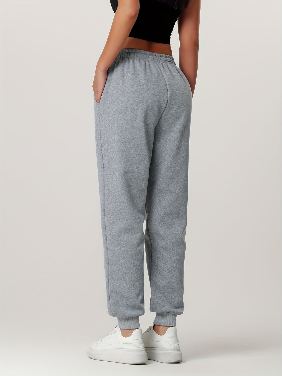 Heather | Cozy Cuffed Lounge Joggers
