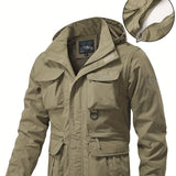 Griffin | Adventure-Ready Hooded Cargo Jacket
