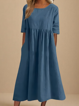 Rosalind | Relaxed Midi Dress