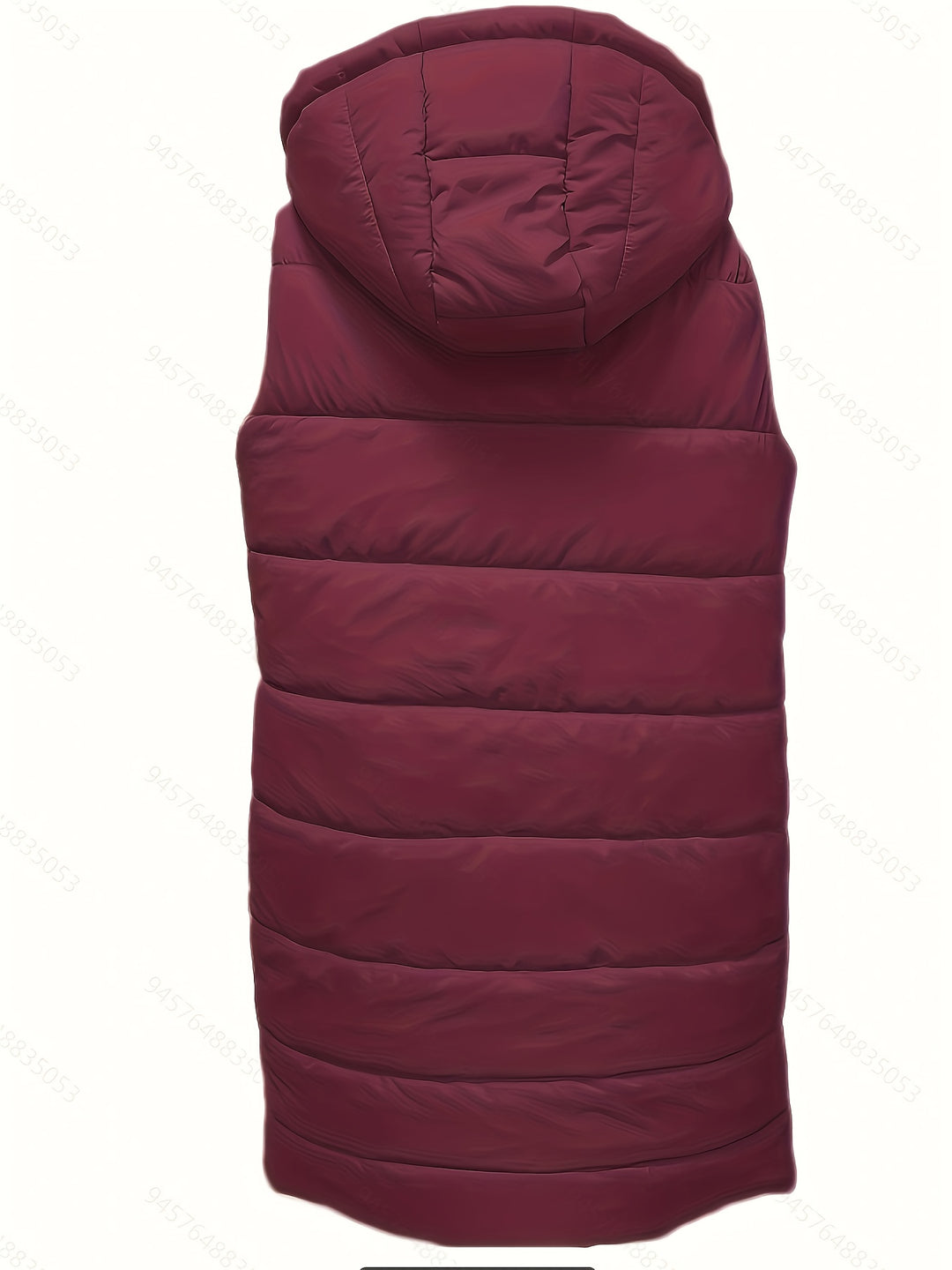 Lillian | Hooded Longline Quilted Vest