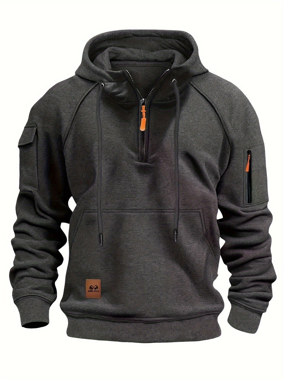 Brennan | Rugged Quarter-Zip Hoodie