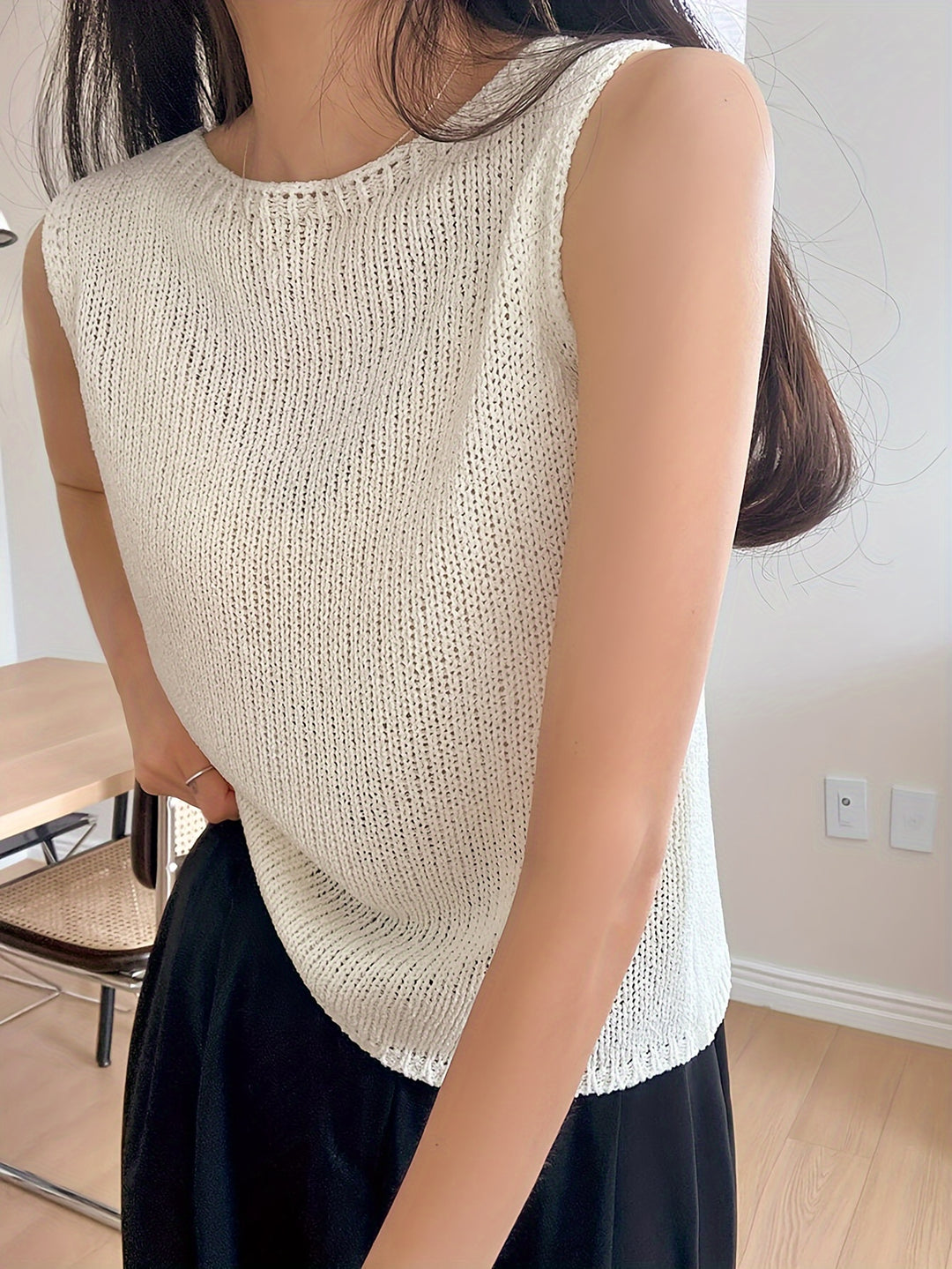 Willa | Relaxed Sleeveless Knit Top