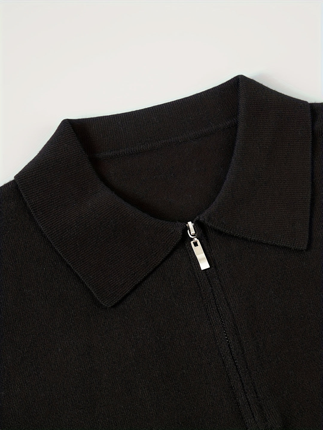 Ford | Refined Zip-Collar Polo Sweater