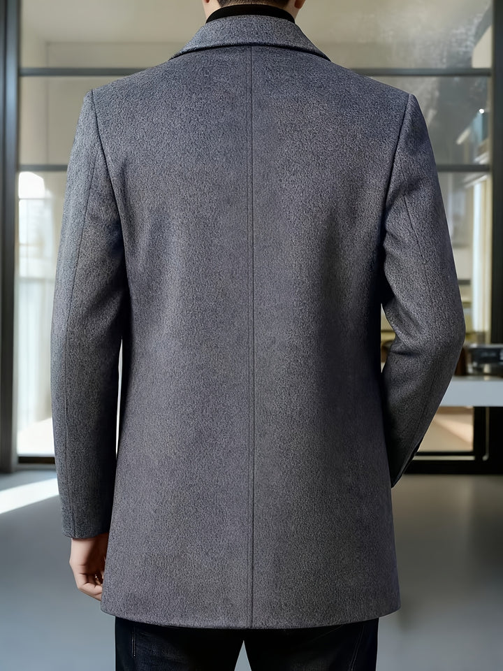 Anthony | Refined Single-Breasted Coat