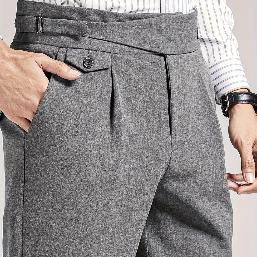 Alaric | Tailored Pleated Trousers
