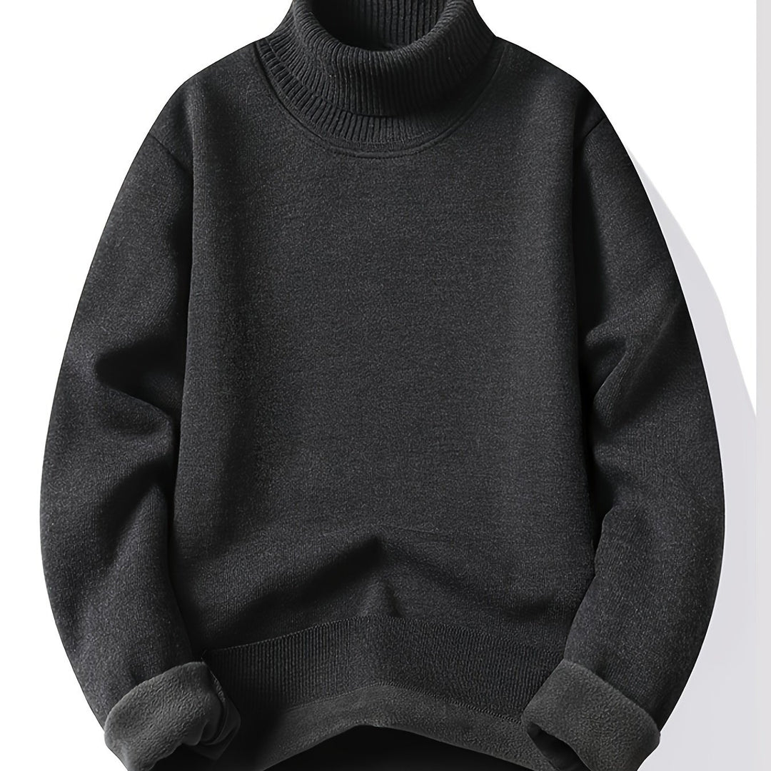 Edwin | Cozy High-Neck Pullover Sweater
