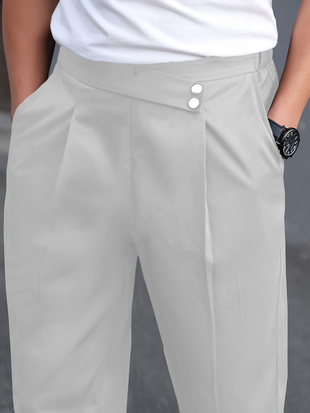 Oscar | Tailored Pleated Trousers