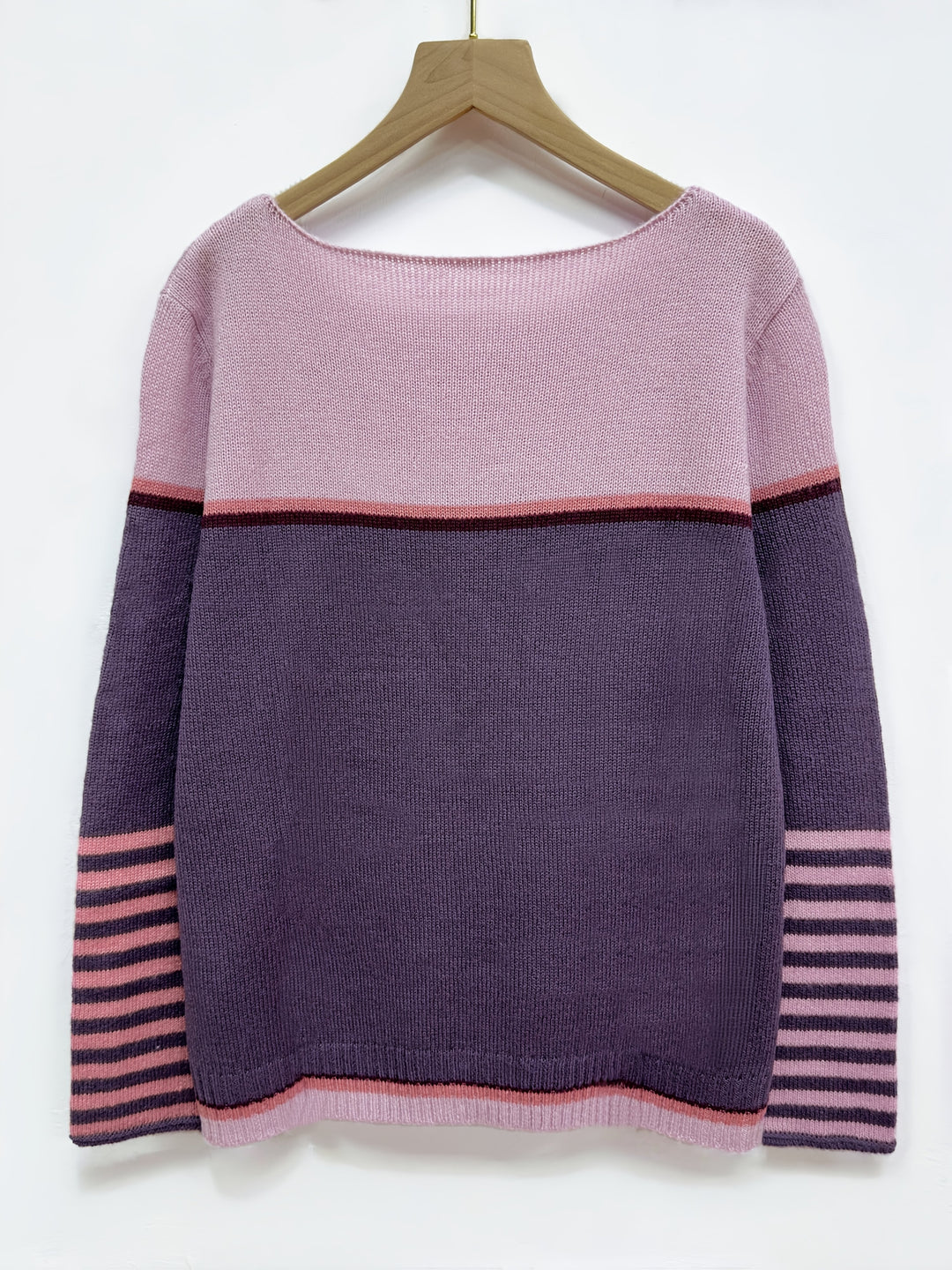Sabine | Boat-Neck Color-Block Sweater