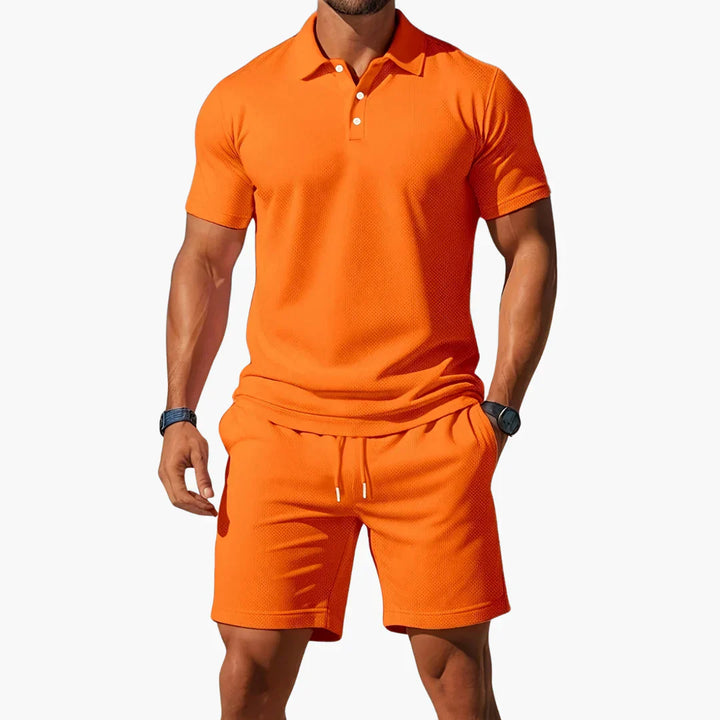 Connor | Classic Polo and Shorts Set