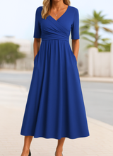 Monic | Classic Crossover Everyday Dress