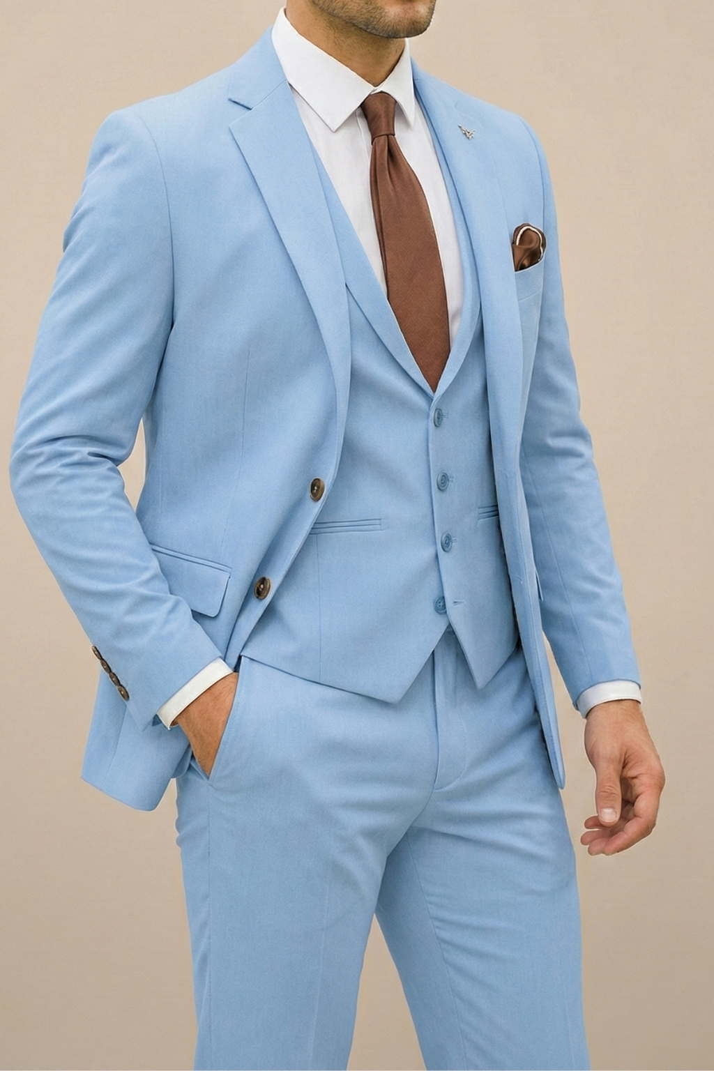Hollis | Refined Modern Three-Piece Set