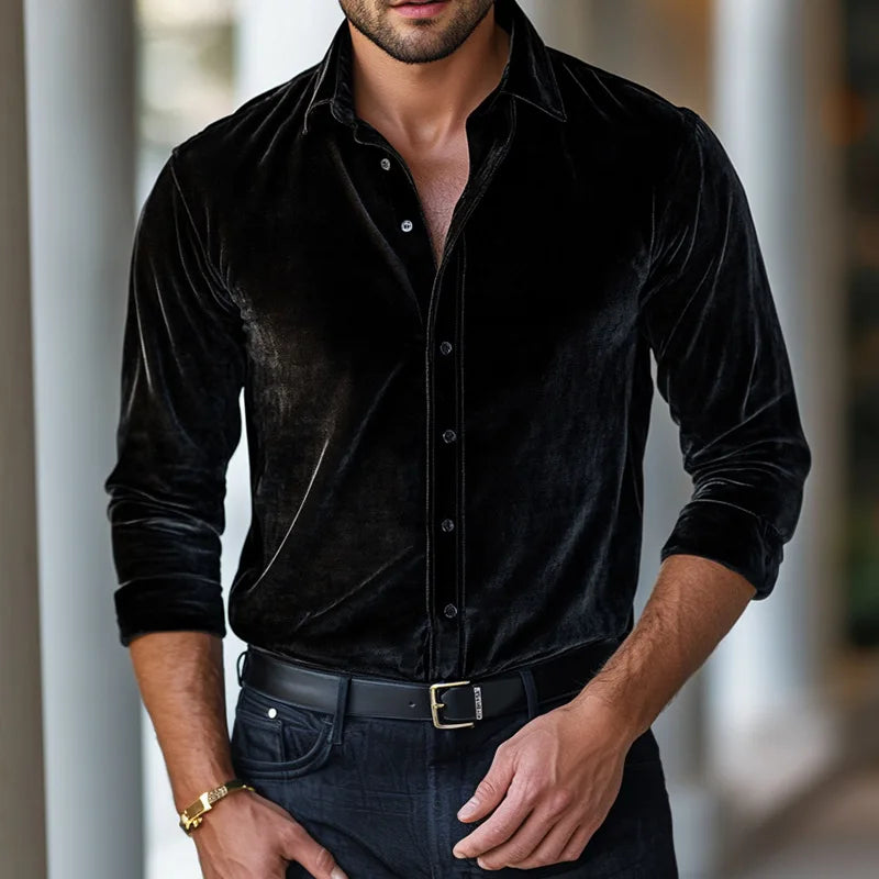 Reginald | Refined Evening Button Shirt