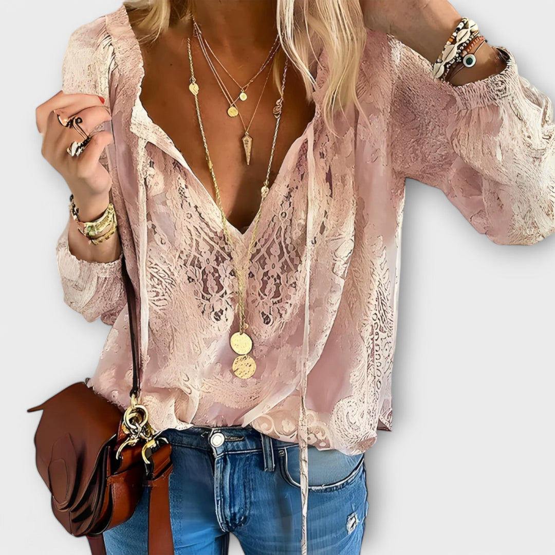 Camryn | Flowing Boho Blouse