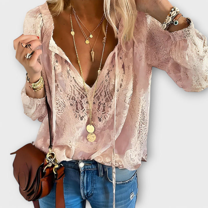 Camryn | Flowing Boho Blouse