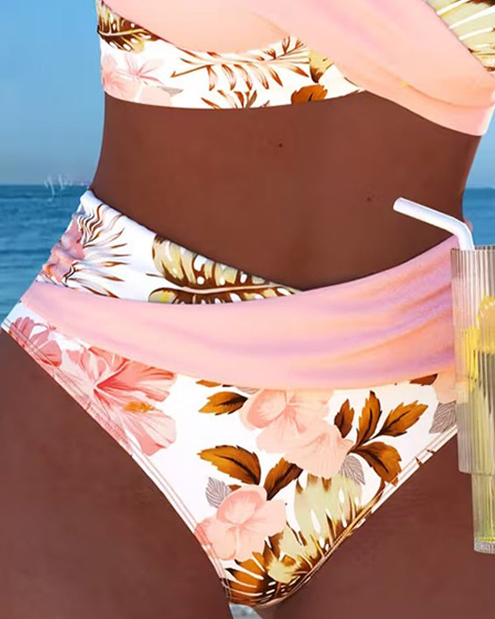 Vivienne | Floral Cut Out Bikini Set