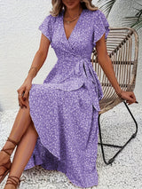 Bianca | Flowing Wrap-Style Dress