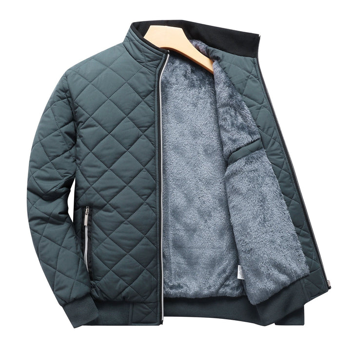 Winston | Quilted Fleece-Lined Bomber Jacket
