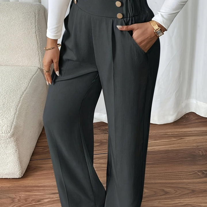 Nadine | Tailored Straight-Leg Trousers
