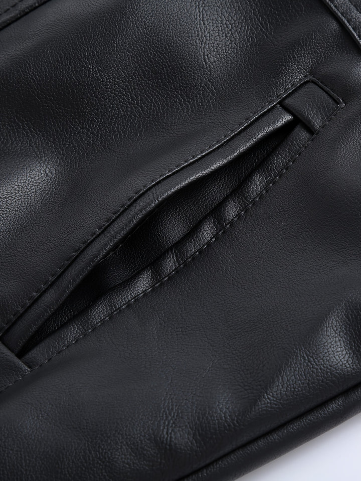 Dorian | Hooded Moto Jacket