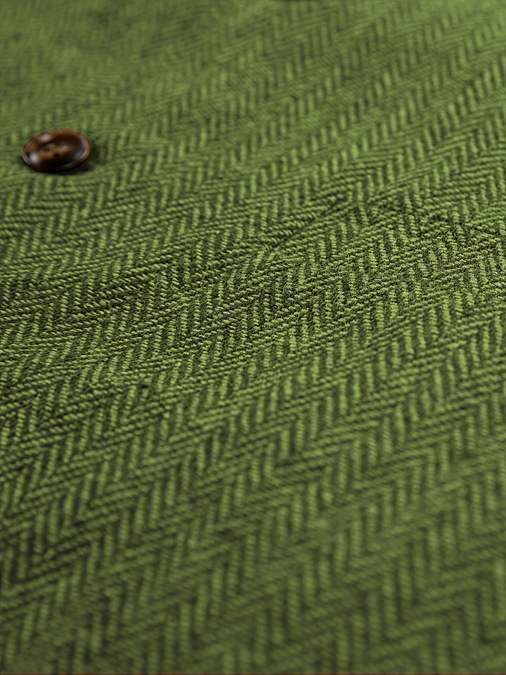 Waylon | Heritage Herringbone Vest