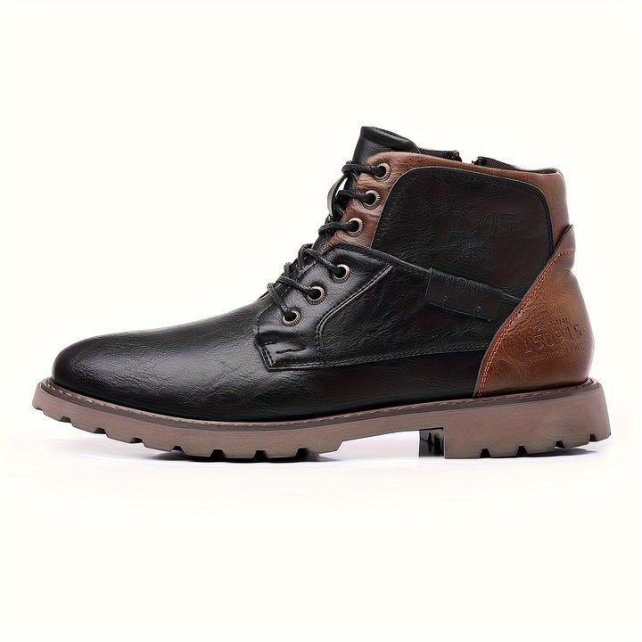 Rupert | Rugged Lace-Up Ankle Boots