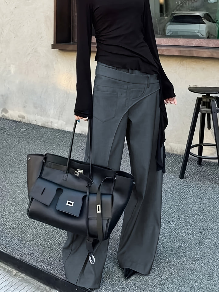 Renata | Wide-Leg High-Waist Trousers