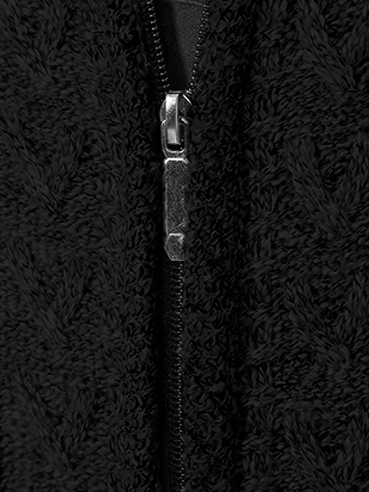 Malcolm | Textured Zip-Up Cardigan