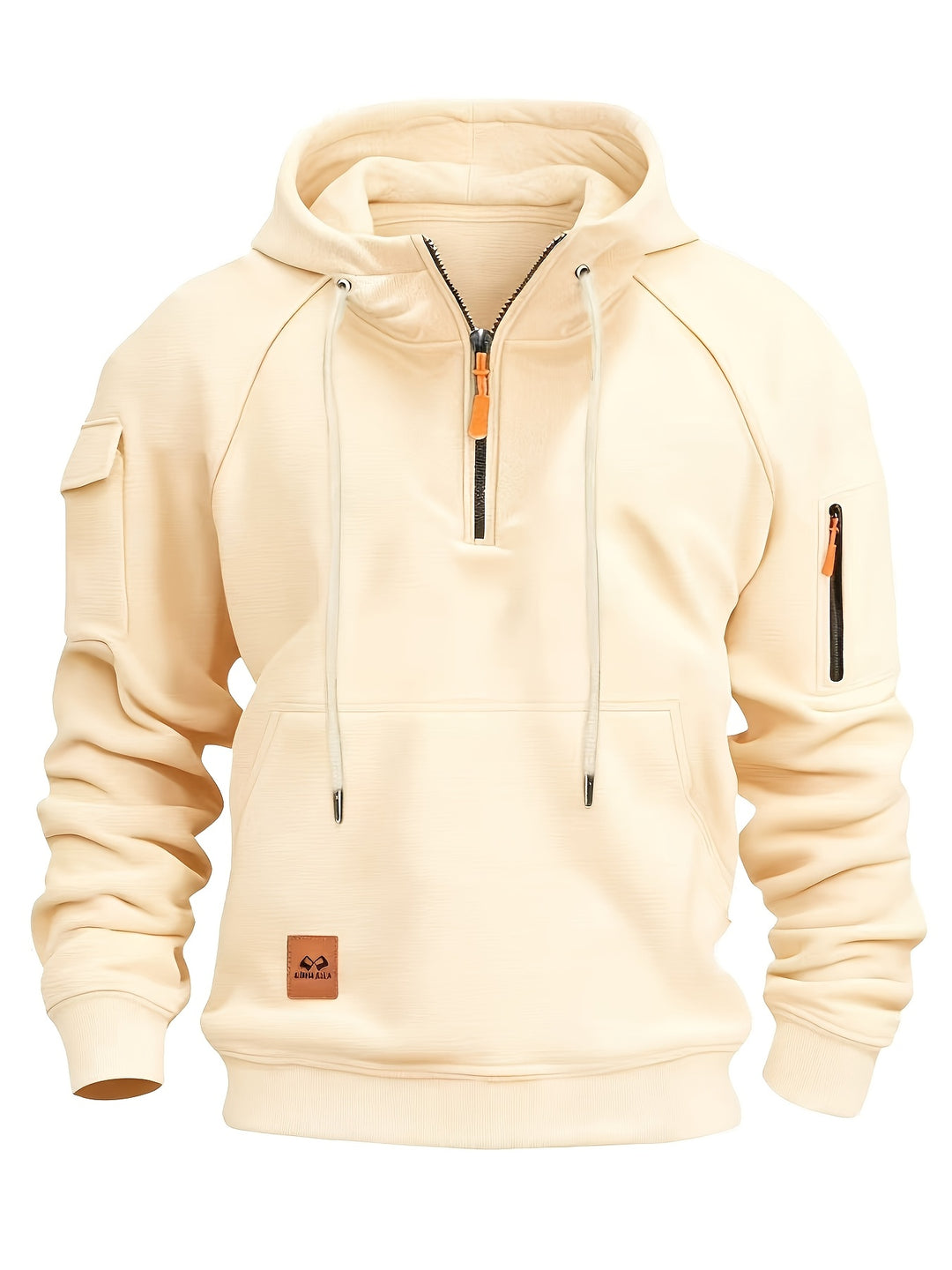 Brennan | Rugged Quarter-Zip Hoodie