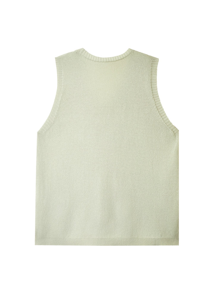 Iris | Relaxed V-Neck Vest