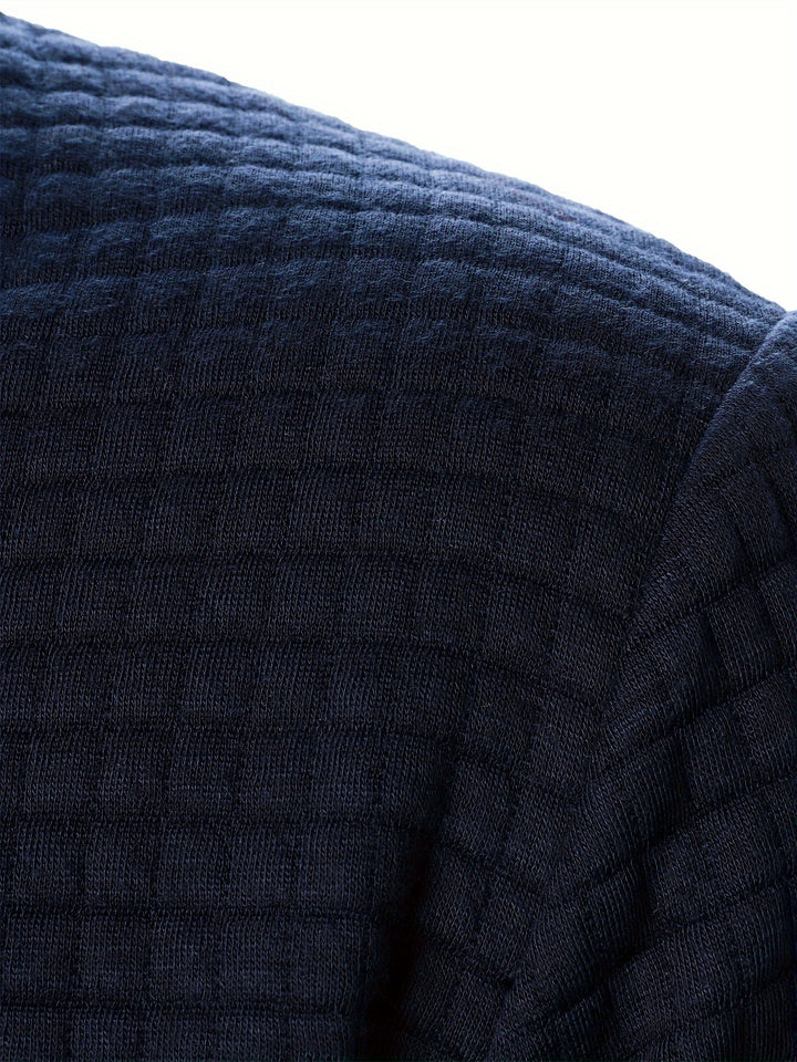 Hayes | Textured Zip Bomber Jacket