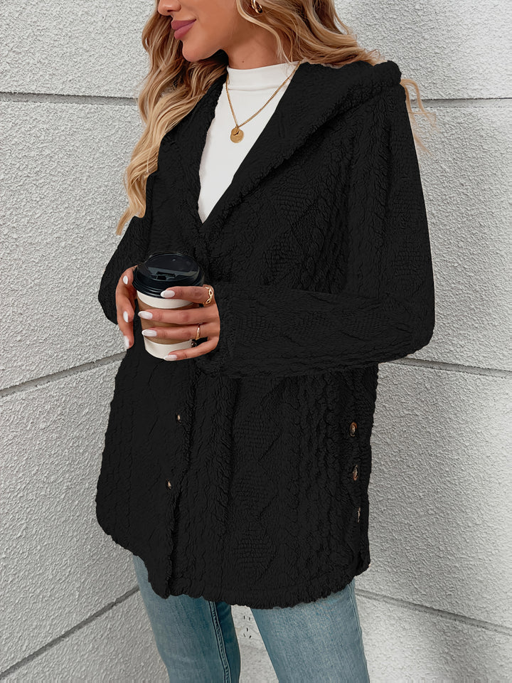 Marnie | Cozy Textured Hooded Jacket
