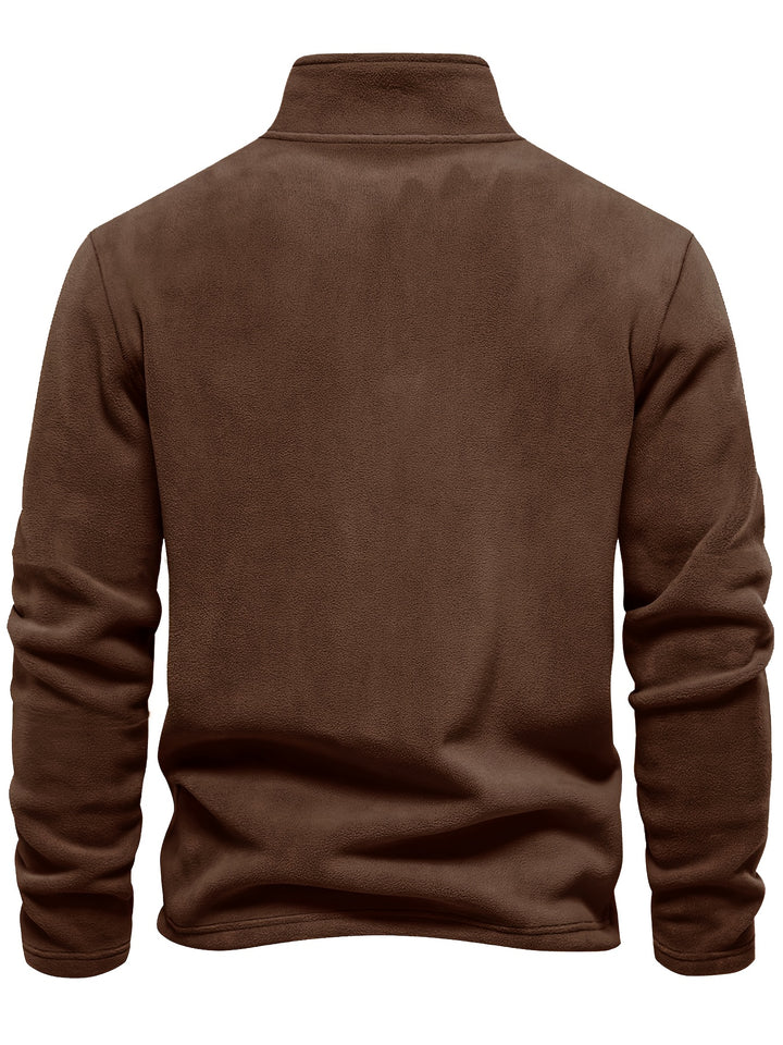 Fletcher | Stand-Collar Half-Zip Pullover