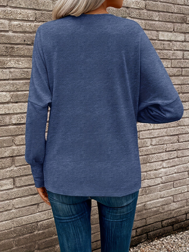 Penelope | Relaxed Everyday Long Sleeve Top
