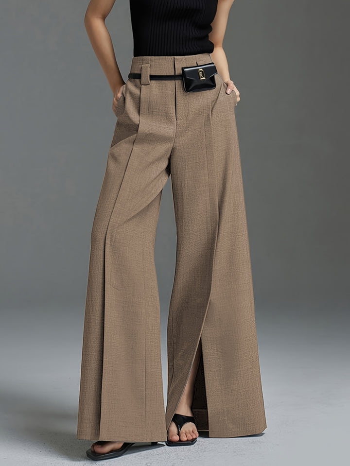 Leona | Wide-Leg Tailored Trousers