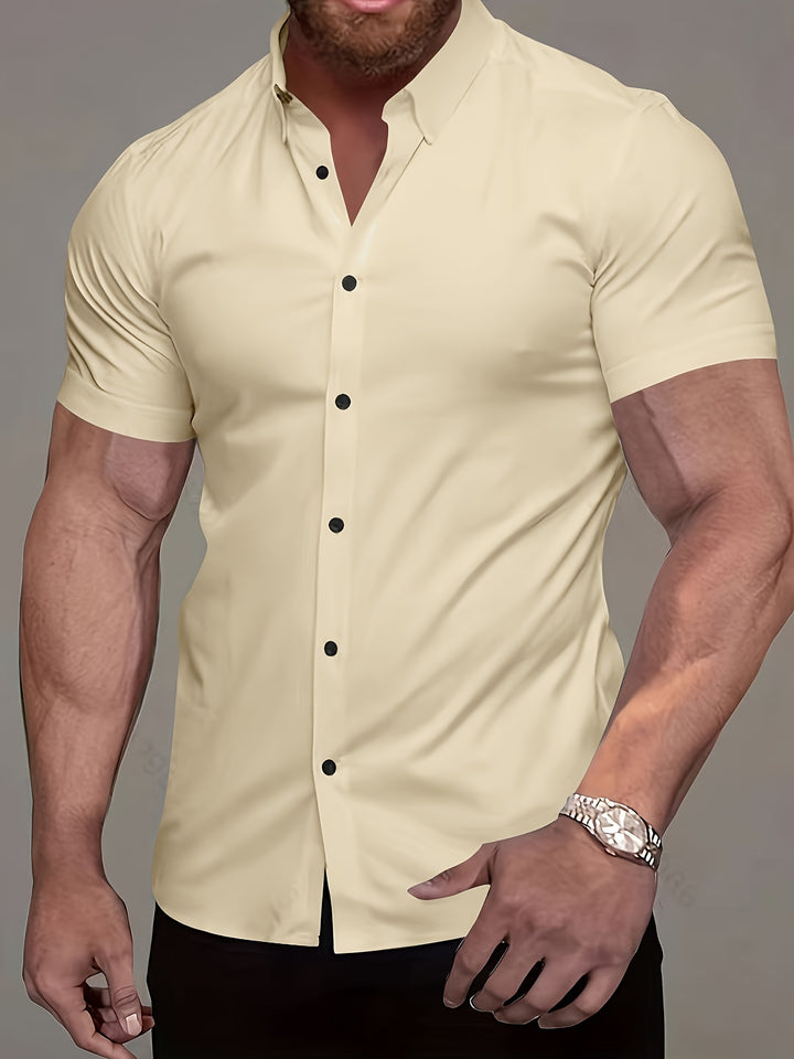 Lucas | Refined Short-Sleeve Button Shirt