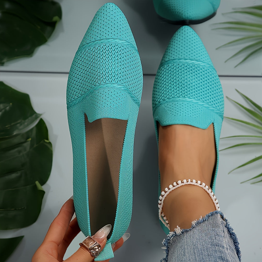 Delia | Pointed Comfort Flats