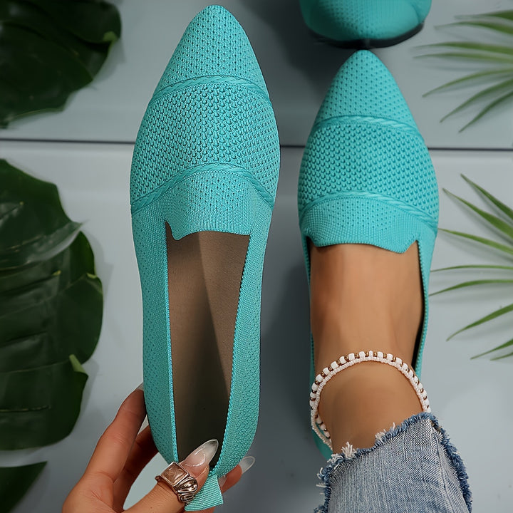 Delia | Pointed Comfort Flats