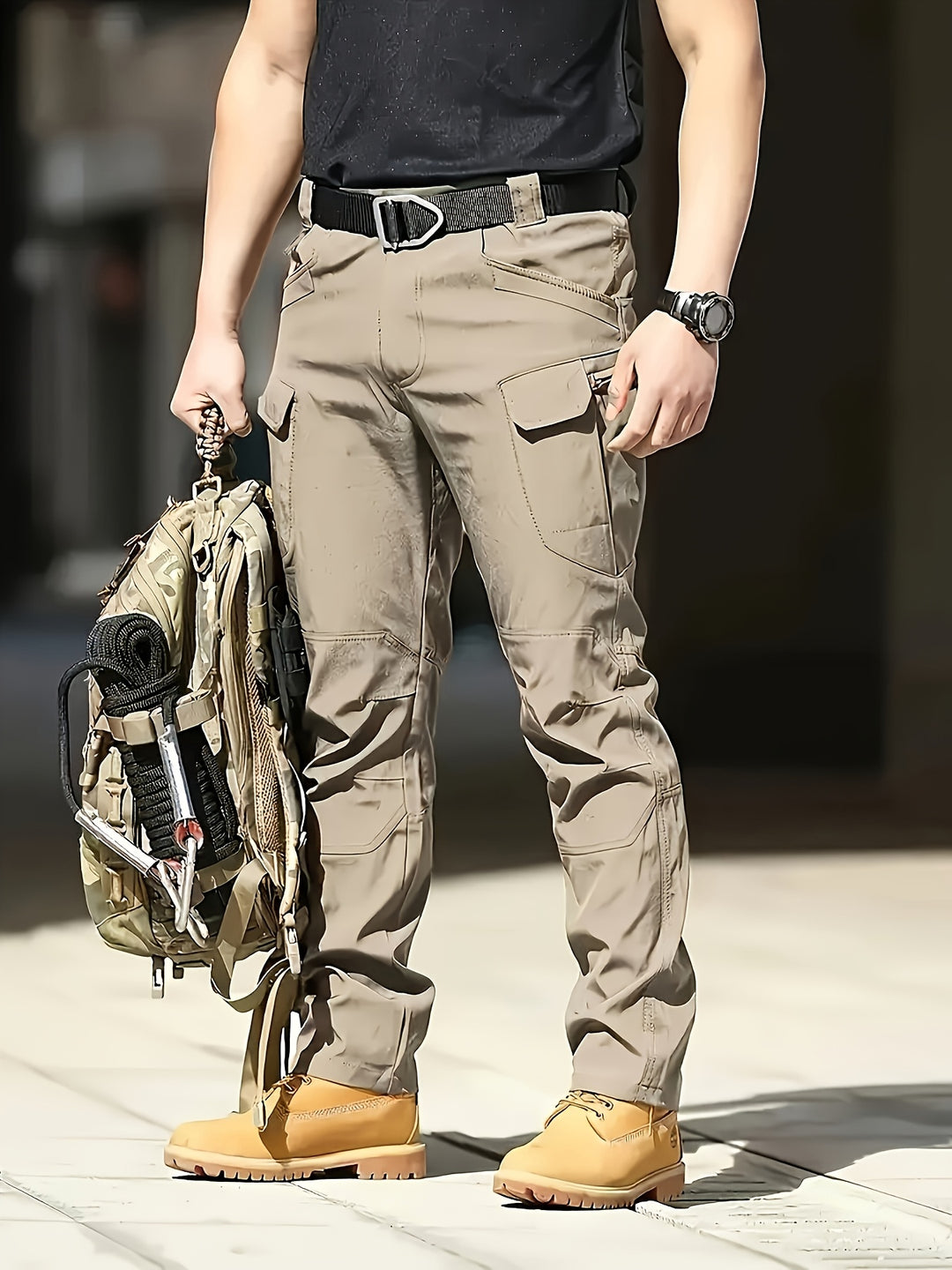 Tobias | Multi-Pocket Utility Trousers